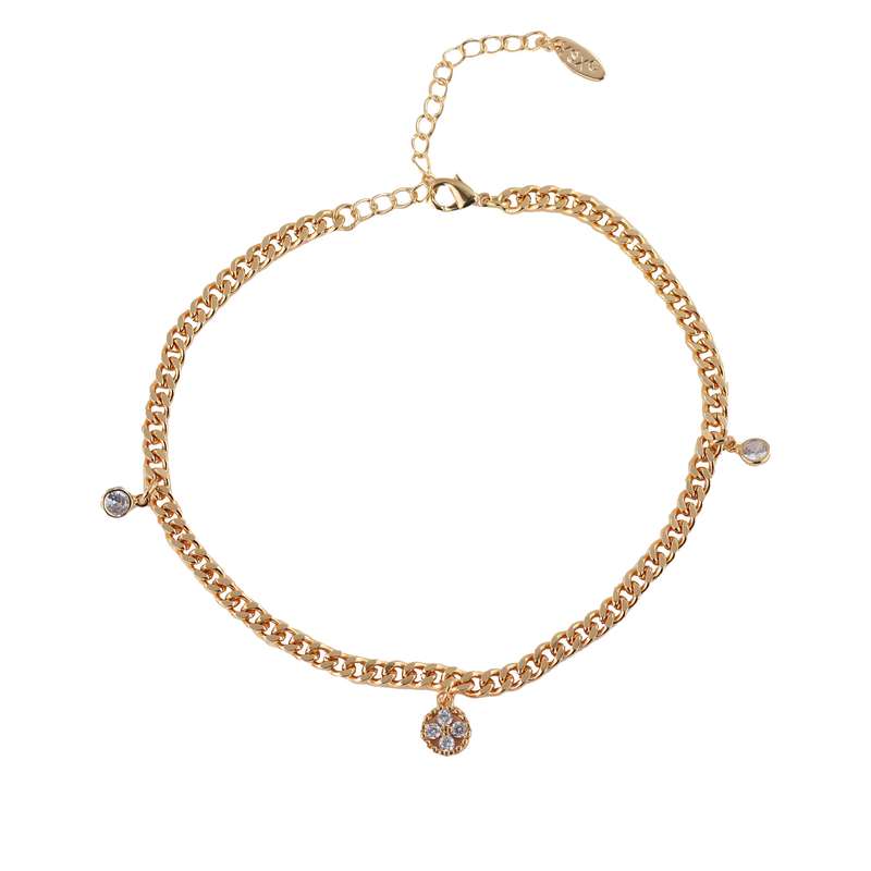 پابند زنانه وای اس ایکس مدل گل کد M170