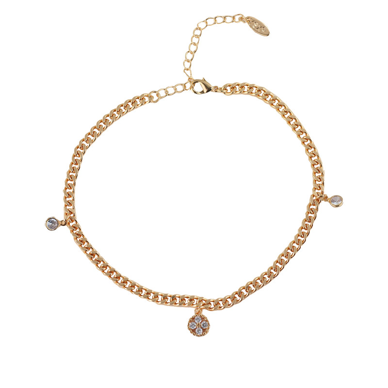 پابند زنانه وای اس ایکس مدل گل کد M170