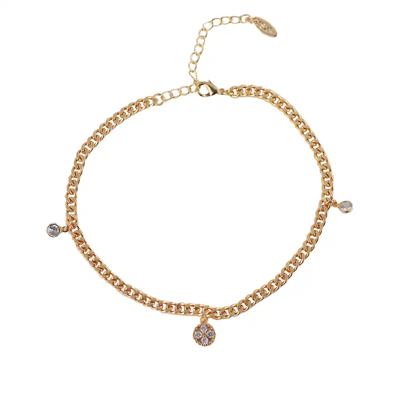 پابند زنانه وای اس ایکس مدل گل کد FF170