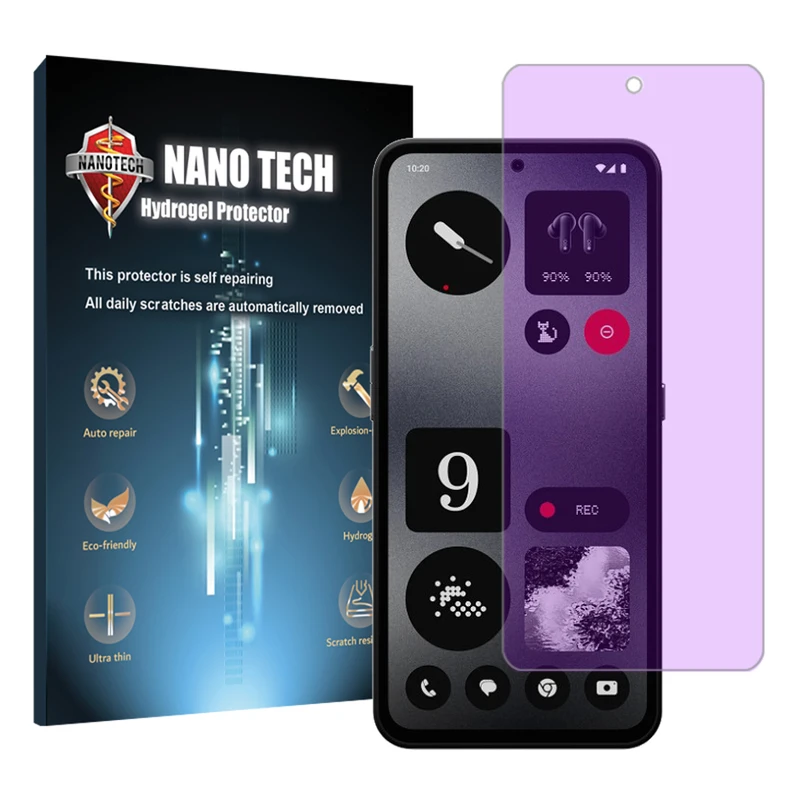 محافظ صفحه نمایش آنتی پرپل نانو تک مناسب برای گوشی موبایل ناتینگ CMF Phone 1