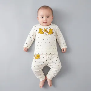 ست تی شرت آستین بلند و شلوار نوزادی کد 999