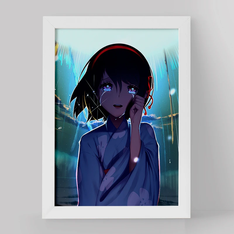 تابلو خندالو مدل میتسویا میامیزو انیمه یورنیم نام تو کد 16271