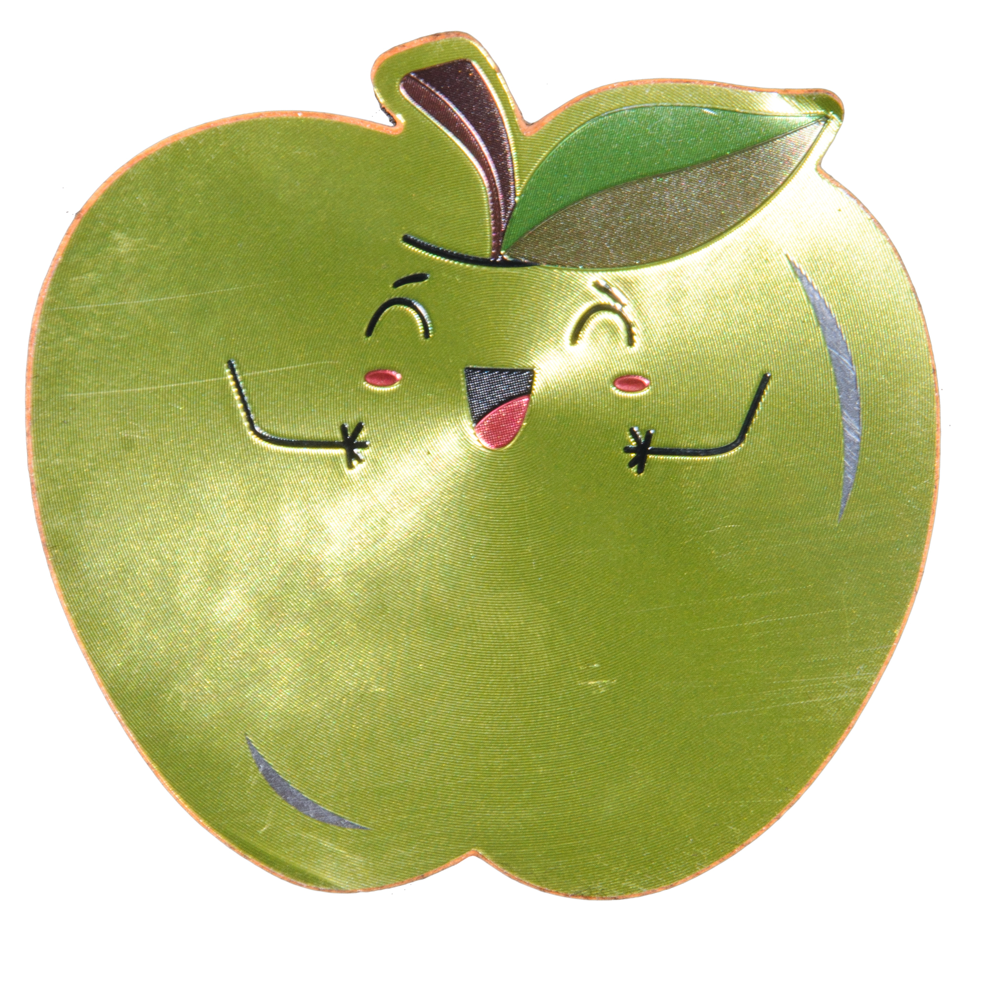 تخته پاک کن مدل مغناطیسی طرح سیب بسته دو عددی