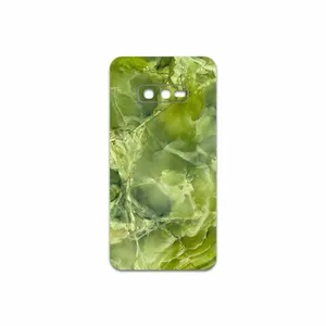 MAHOOT Green Crystal Marble Cover Sticker for Samsung Galaxy S10e