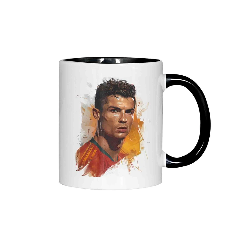 ماگ ژالینو طرح کریستیانو رونالدو کد 001