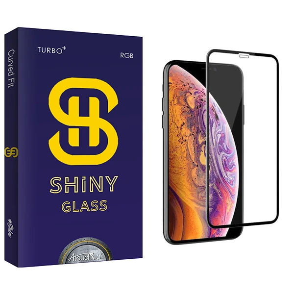محافظ صفحه نمایش آتوچبو مدل Shiny Glass مناسب برای گوشی موبایل اپل Iphone XS MAX
