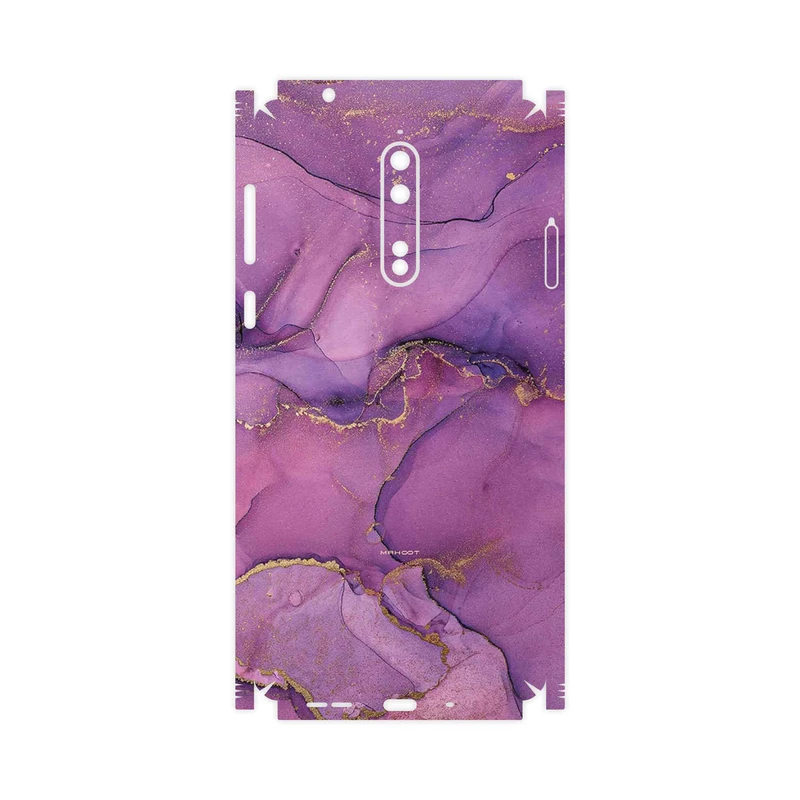 برچسب پوششی ماهوت مدل Purple Marble-FullSkin مناسب برای گوشی موبایل نوکیا 8
