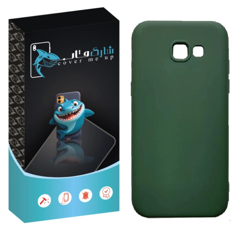 کاور شارک قاب مدل SILIK مناسب برای گوشی موبایل سامسونگ Galaxy A520 / A5 2017