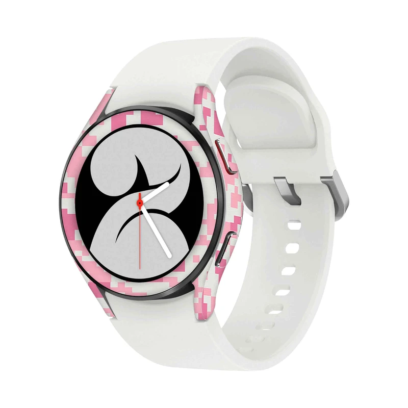  برچسب ماهوت طرح Army-Pink-pixel مناسب برای ساعت هوشمند سامسونگ Watch4 40mm