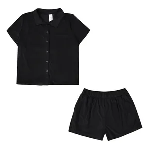 ست شومیز آستین کوتاه و شلوارک راحتی زنانه تایم اند تورو مدل 63