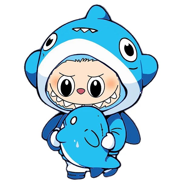 استیکر پارچه و لباس پاد آفرین طرح لبوبو کد 260