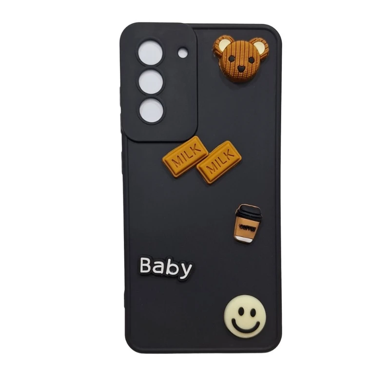 کاور طرح عروسک مناسب برای گوشی موبایل سامسونگ Galaxy S21 Fe