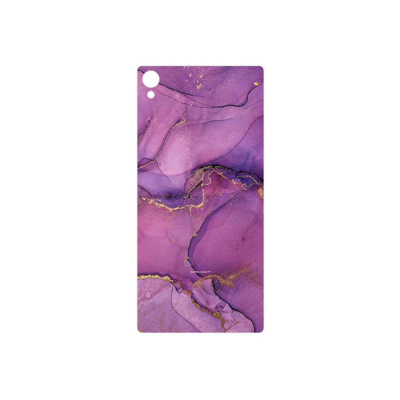 برچسب پوششی ماهوت مدل Purple Marble مناسب برای گوشی موبایل سونی Xperia Z3