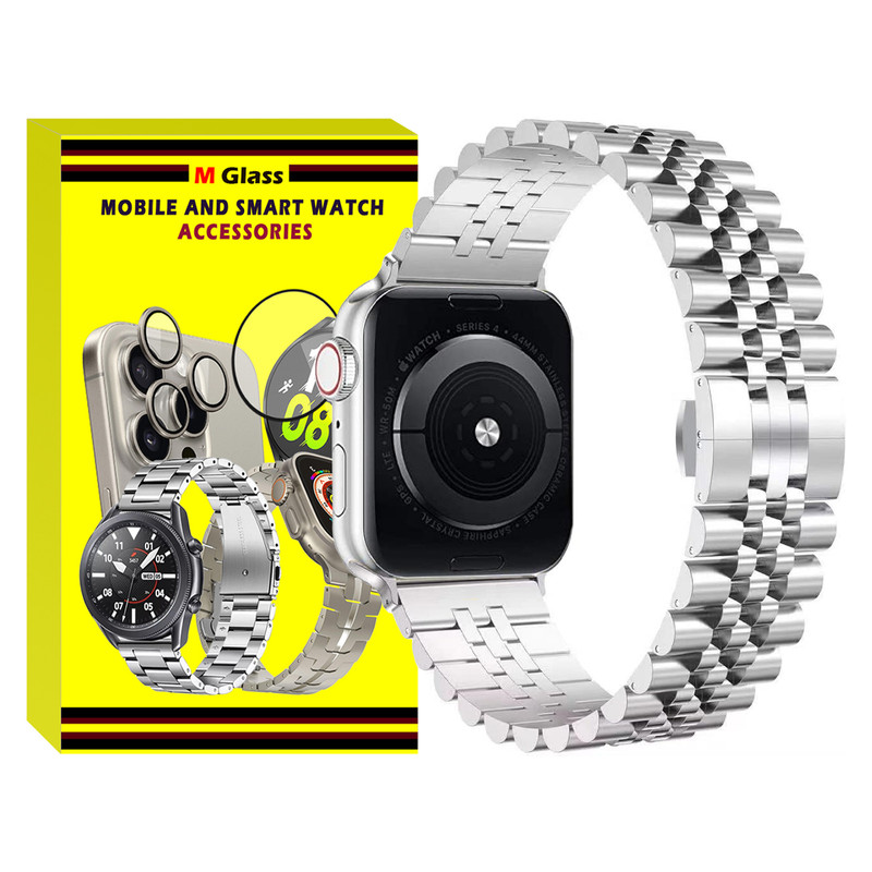 بند ام گلس مدل 5Bead MG مناسب برای اپل واچ 38/40/41 میلی متری