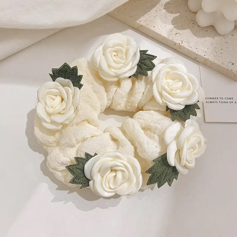 کش مو زنانه مدل پنج گل