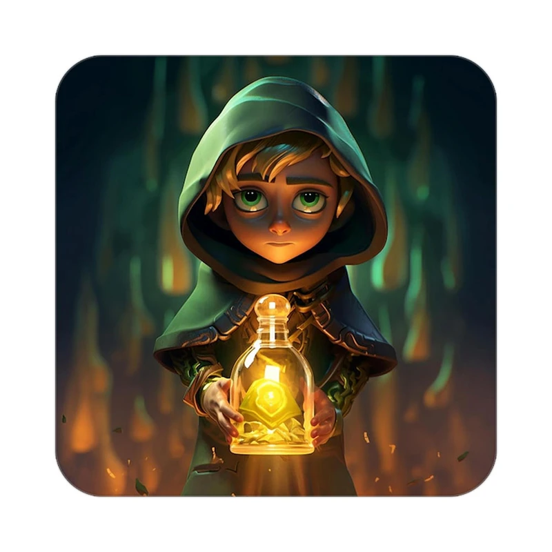 زیر لیوانی کاکتی طرح هری پاتر Harry Potter مدل mp42198