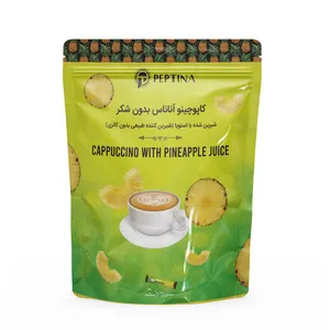 کاپوچینو با طعم آناناس بدون شکر پپتینا بسته 20 عددی
