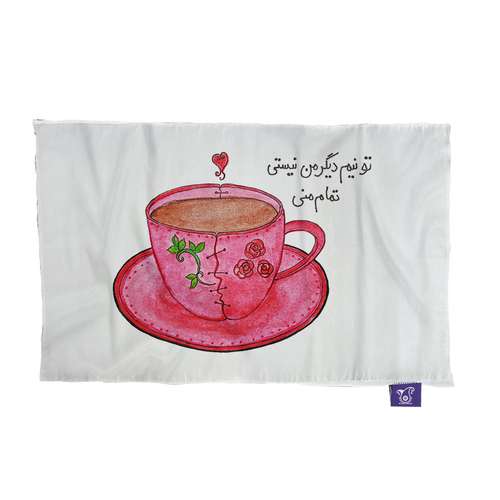 کاغذ کادو ترمه طراحان ایده مدل نیمه من کد brn021