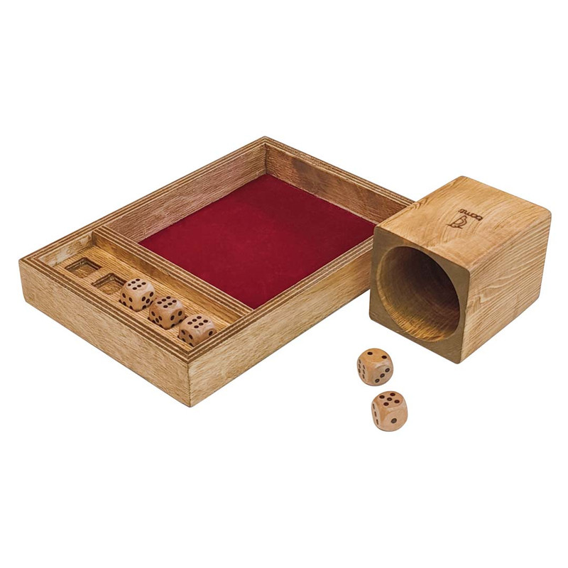 بازی فکری چوبامتی مدل یاتزی yahtzee