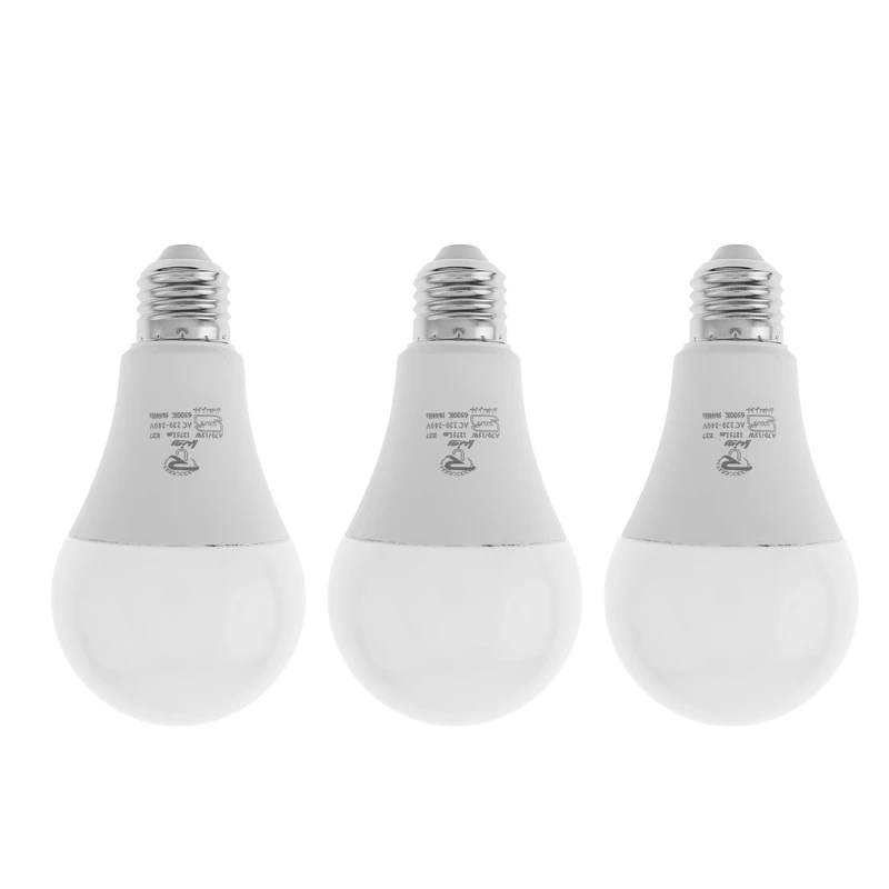 لامپ ال ای دی 15 وات رونیا مدل A70 پایه E27 بسته 3 عددی