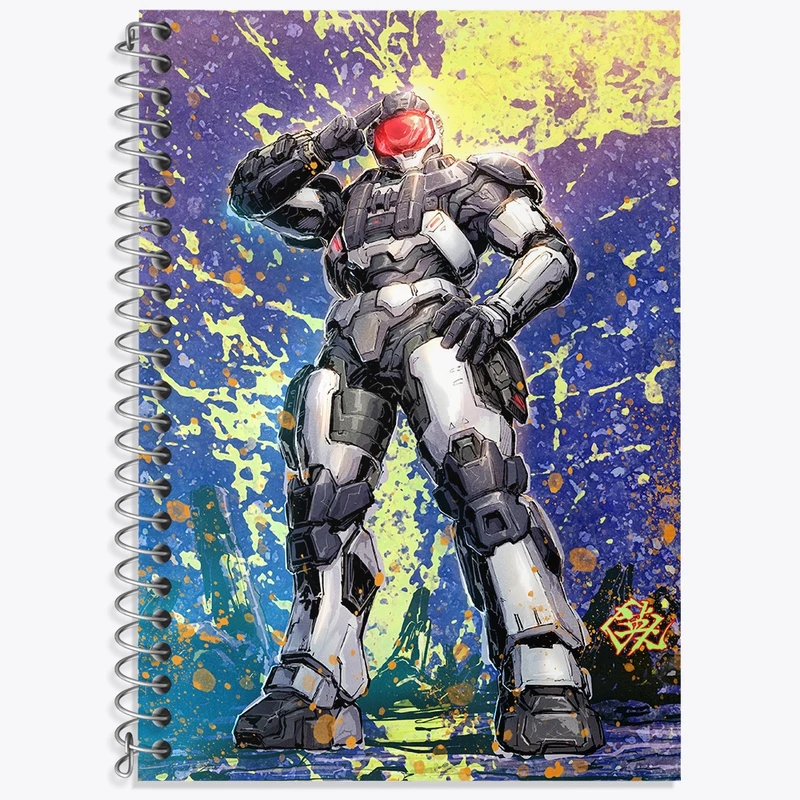 دفتر لغت 50 برگ خندالو طرح بازی هیلو (Halo) کد 31484