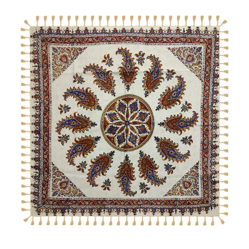 سفره قلمکار مدل بته کاجی