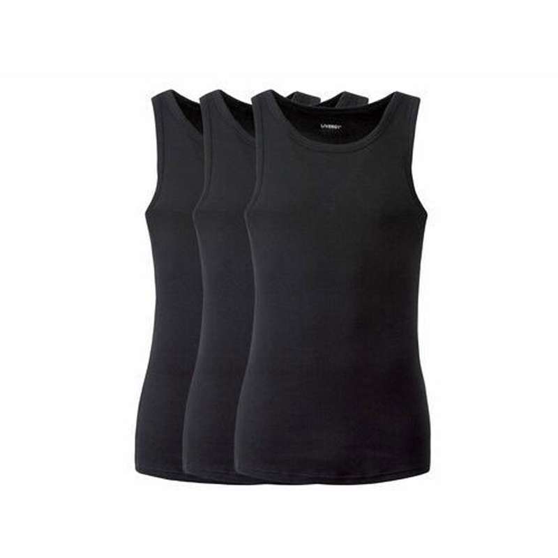 زیرپوش بدون آستین مردانه لیورجی مدل 348294 بسته 3 عددی