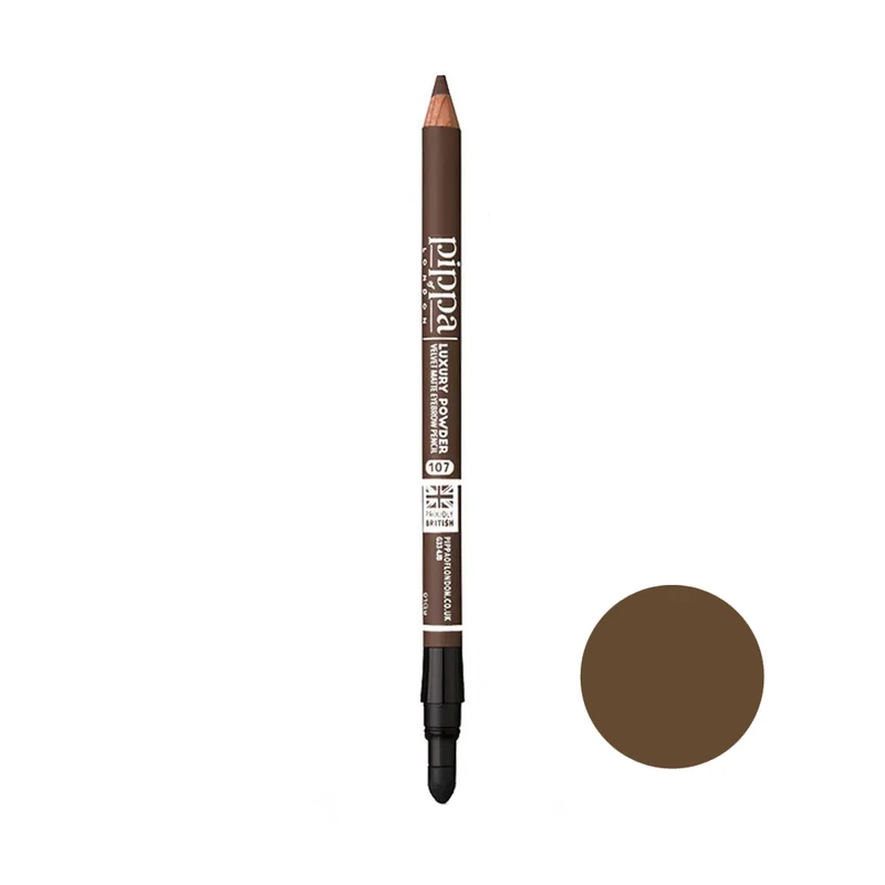 مداد ابرو پیپا مدل پرفکت شماره 107 رنگ قهوه ای تیره