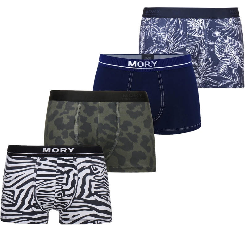 شورت مردانه موری مدل ترانک بسته 4 عددی