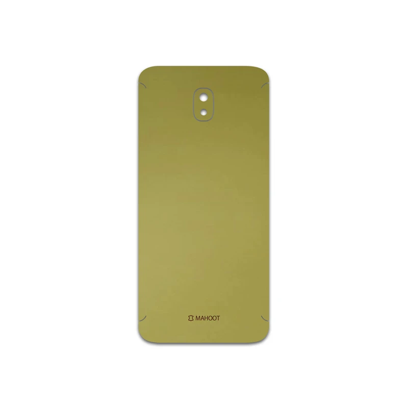 برچسب پوششی ماهوت مدل Matte-Gold مناسب برای گوشی موبایل سامسونگ Galaxy J7 Pro
