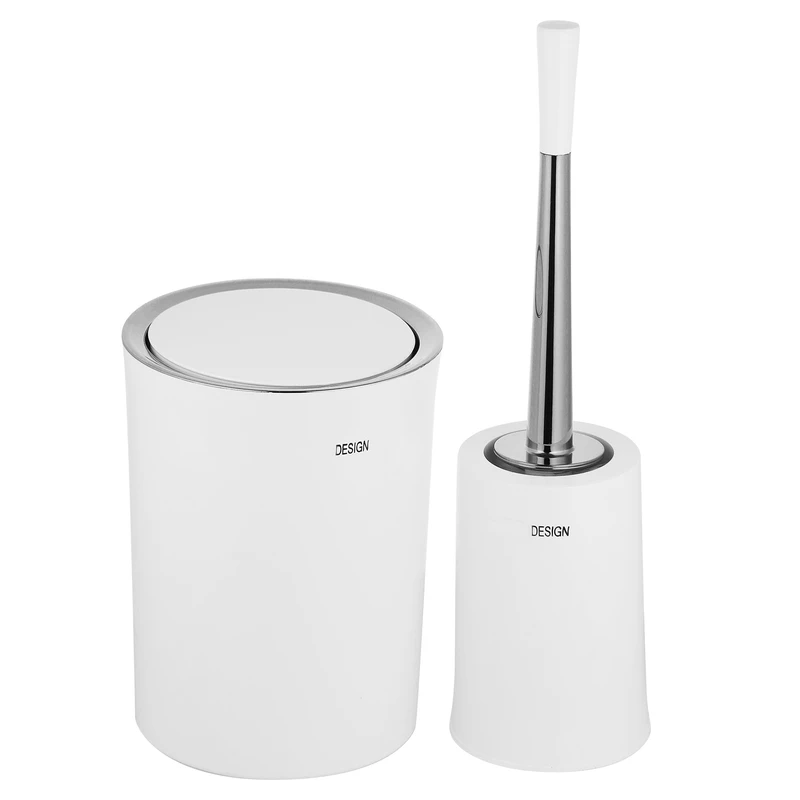 عکس شماره 2 : ست سطل زباله و فرچه دیزاین مدل بادبزنی