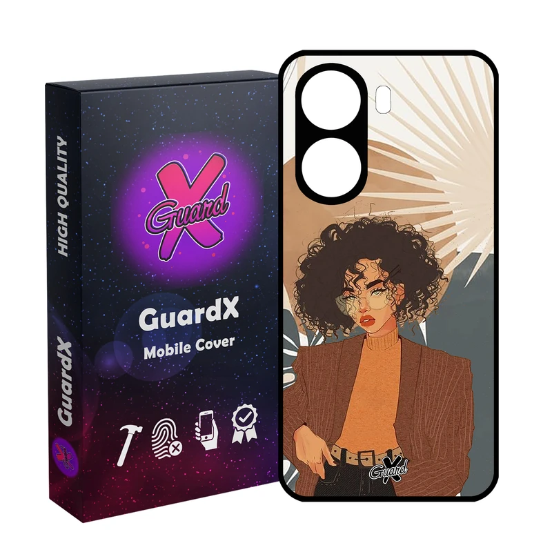 کاور گارد ایکس طرح Girl مدل 10369 مناسب برای گوشی موبایل شیائومی Redmi A5 / Poco C71