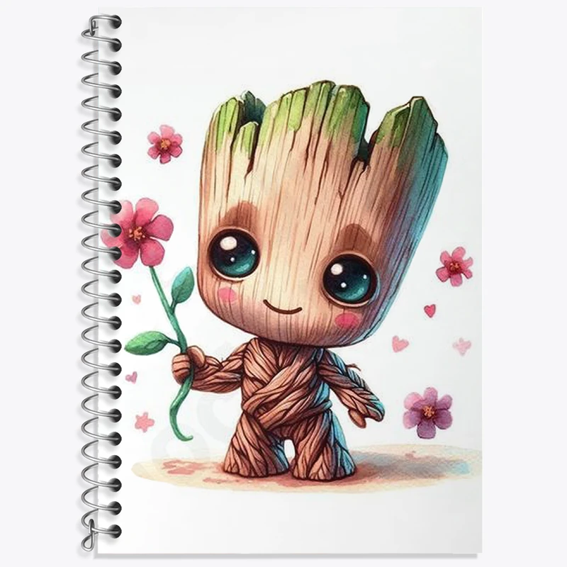 دفتر لغت 50 برگ خندالو طرح گروت (Groot) کد N1850