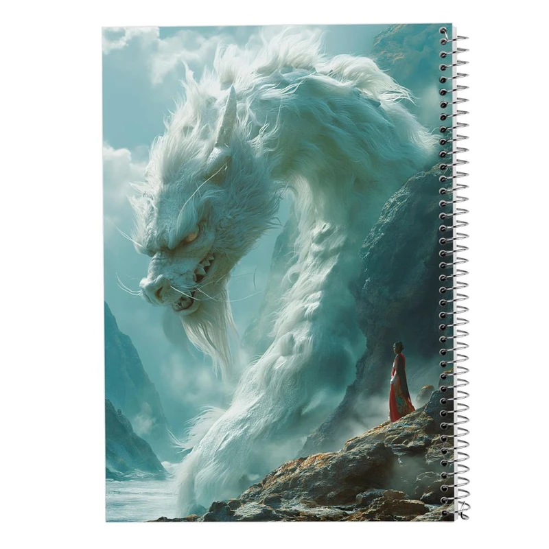 دفتر نقاشی 50 برگ مدوپد مدل اژدها کد DF16625