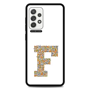 AKAM AMC-WSGA52-ALPHADOODLEBET-6 Cover For Samsung Galaxy A52