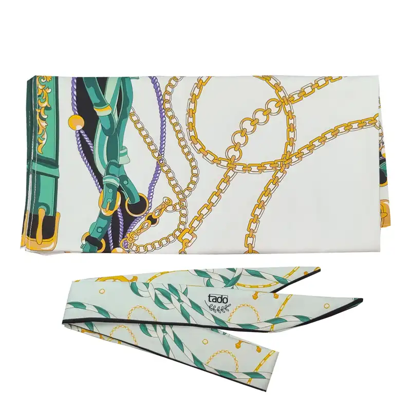 دستمال سر و گردن زنانه تادو مدل SSK107 بهمراه دستبند