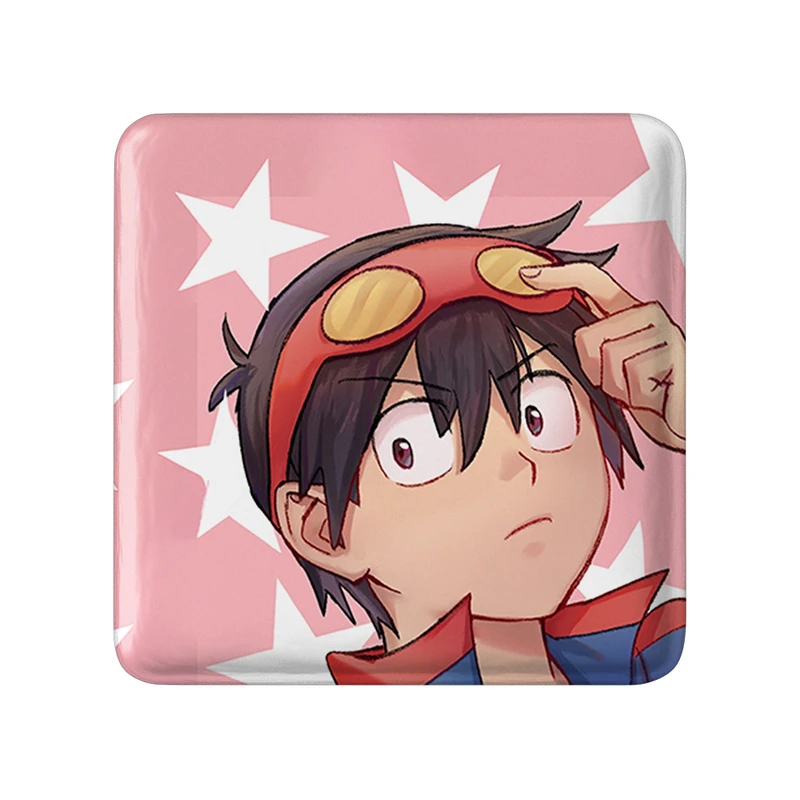 پیکسل خندالو طرح سیمون انیمه گورن لاگان مدل مربعی کد 32313