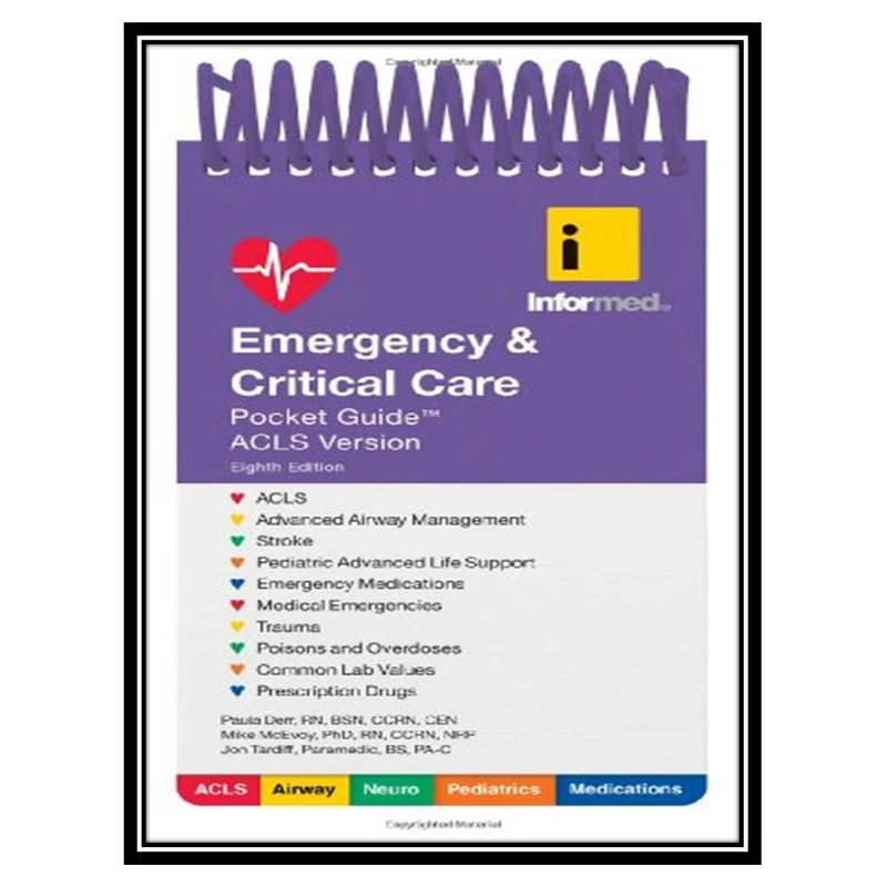کتاب Emergency & Critical Care Pocket Guide, ACLS version اثر جمعی از نویسندگان انتشارات مؤلفین طلایی