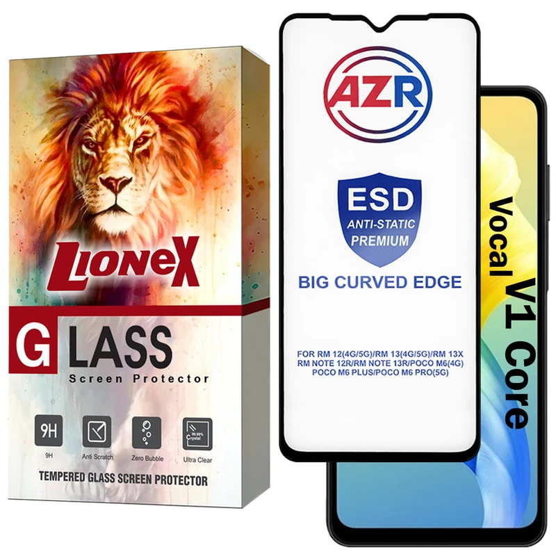 محافظ صفحه نمایش لایونکس مدل AZRL مناسب برای گوشی موبایل وکال V1 Core