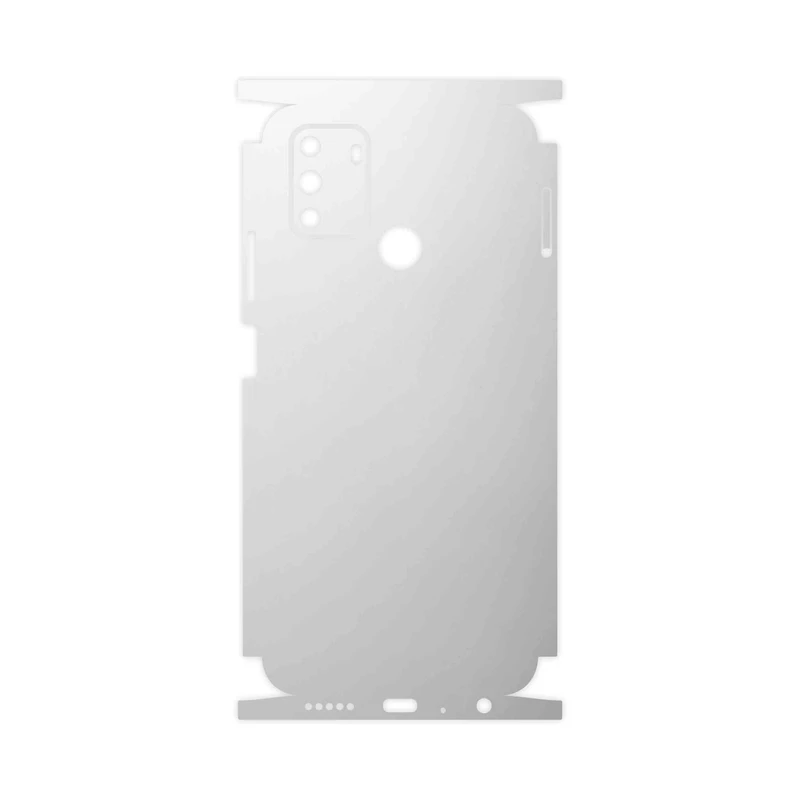 برچسب پوششی ماهوت مدل Matte-White-FullSkin مناسب برای گوشی موبایل جی پلاس S10 2022