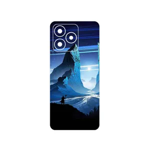 MAHOOT Blue Mountains Digital Art Cover Sticker for Realme C53