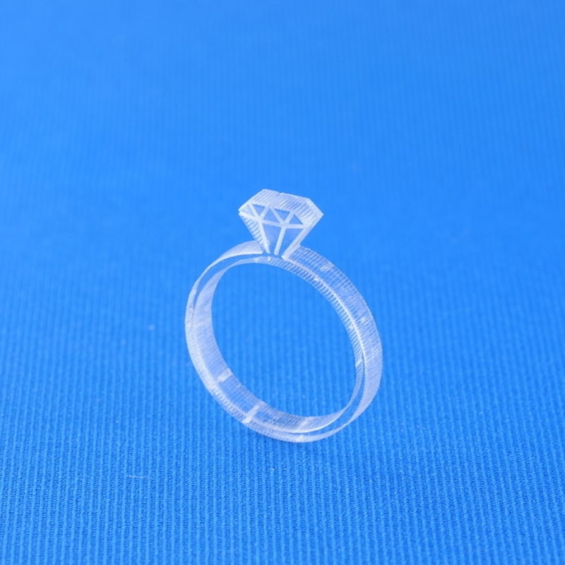 انگشتر دخترانه مدل الماس