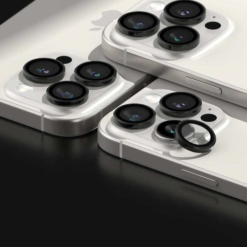 محافظ لنز دوربین گوف مدل رینگی مناسب برای گوشی موبایل اپل iPhone 16 Pro Max
