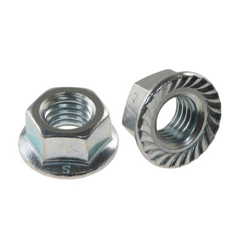 مهره واشردار مدل M6 بسته 100 عددی