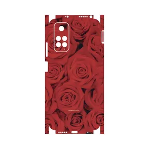 MAHOOT Red-Flower-FullSkin Cover Sticker for Xiaomi Redmi Note 11