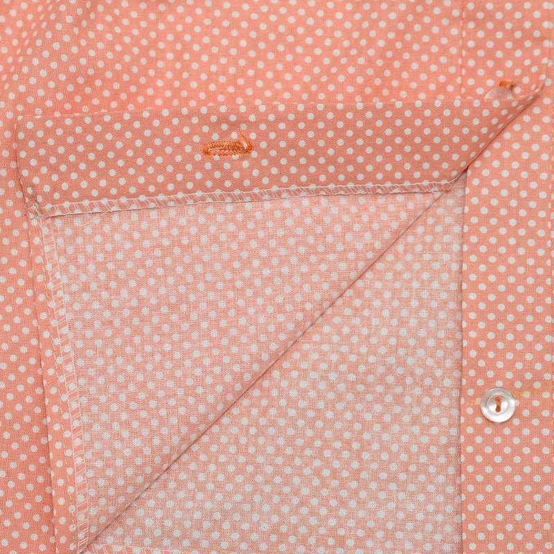 عکس شماره 4 : بلوز آستین بلند دخترانه گنجشکک مدل پوپلین پرنسسی خالدار