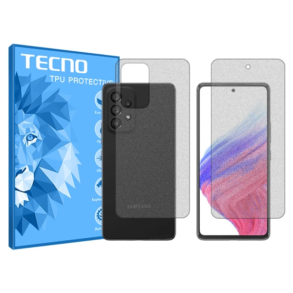 محافظ صفحه نمایش مات تکنو مدل HyMTT مناسب برای گوشی موبایل سامسونگ Galaxy A53 5G به همراه محافظ پشت گوشی 