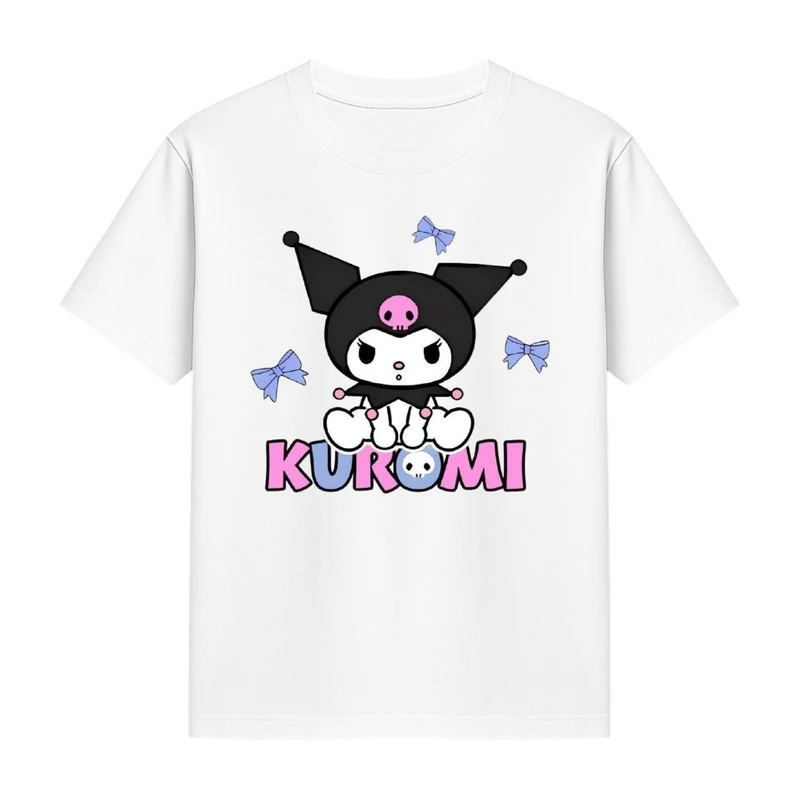 تی‌شرت آستین کوتاه دخترانه مدل کرومی کد p1 