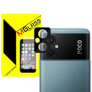 محافظ لنز دوربین ام‌گلس مدل 3D-MG مناسب برای گوشی موبایل شیائومی Poco M5 4G