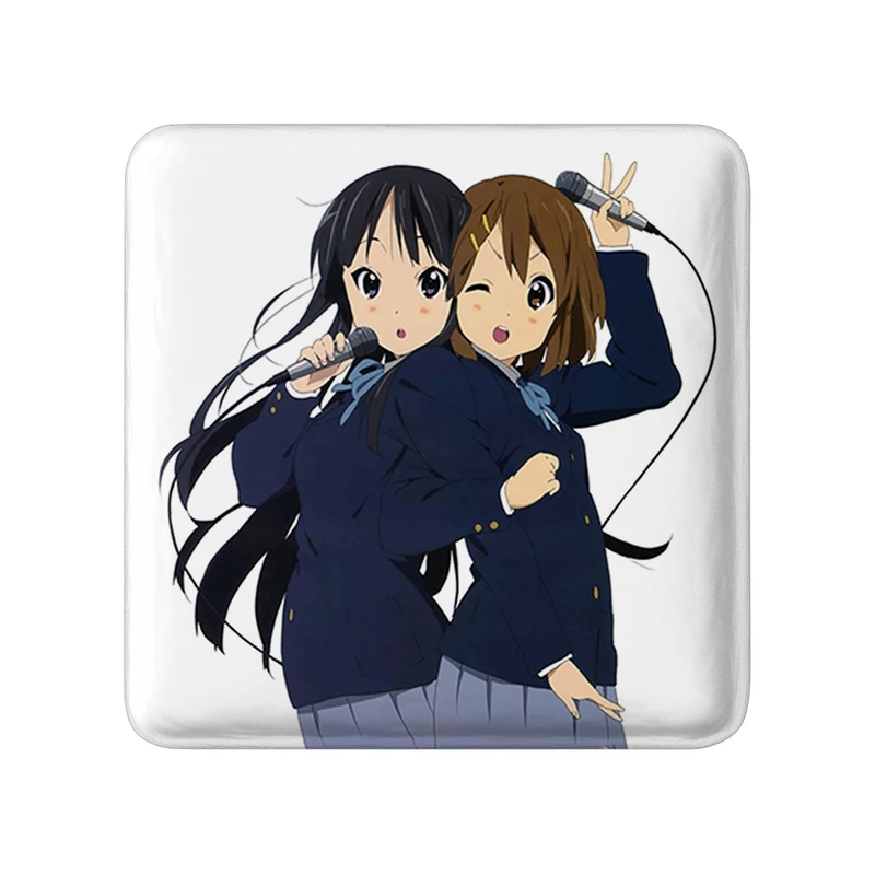 مگنت خندالو طرح میو و یویی انیمه كي اون مدل مربعی کد 34149